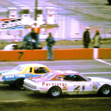 #21 Neil Bonnett #2 Dale Earnhart 1980 Gabriel 400 @ Michigan