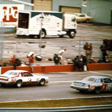 #67 Buddy Arrington #3 Richard Childress 1980 Gabriel 400 @ Michigan