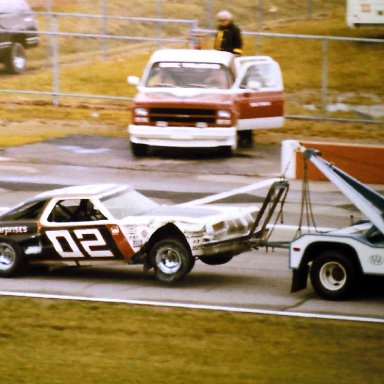 #02 Chuck Bown   1980 Gabriel 400 @ Michigan