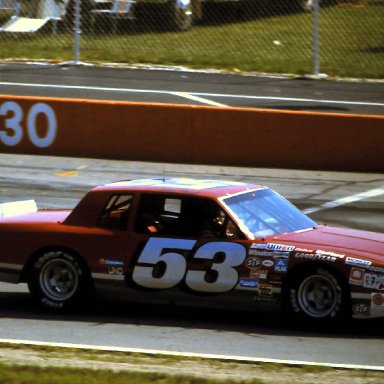 #53 Don Paul 1984 Champion Spark Plug 400 @ Michigan