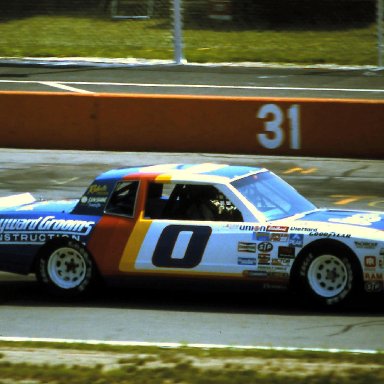 #0 Delma Cowart 1984 Champion Spark Plug 400 @ Michigan