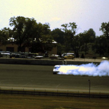 #0 Delma Cowart   1984 Champion Spark Plug 400 @ Michigan