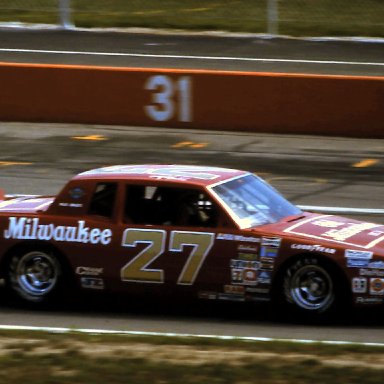 #27 Tim Richmond 1984 Champion Spark Plug 400 @ Michigan