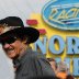 Richard Petty at the North Turn SIgn