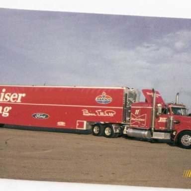 Budweiser Racing Hauler