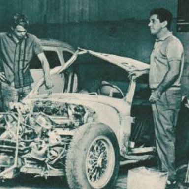Camillo Christofaro - Cherolet 327 - crashed - 1967