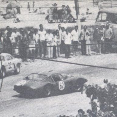 Rio de Janeiro 1965 - Alpine #22 and Simca Prototype #62