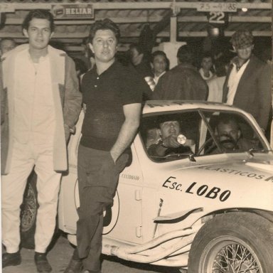 E.Celidonio and C.Christofaro - 1966 Mil Milhas Brasileiras Winners - before the race