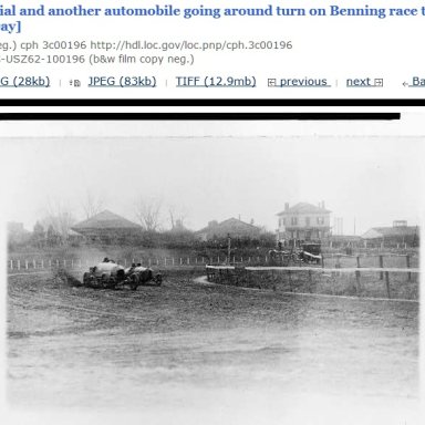Benning Race track Washington, D.C. 1916