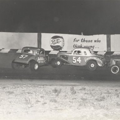 Mel Sosebee at Dixie Speedway