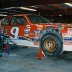 Bill Elliott's car in garage - 1988