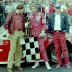 Bill Elliott and his father George (right) 1982 Katherine's Kitchen 200 - Georgia International Speedway (Now Gresham)
