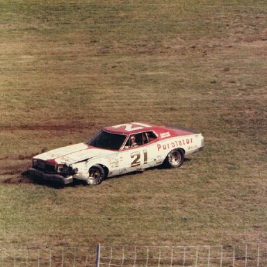 David Pearson  at Charlotte Motor Speedway