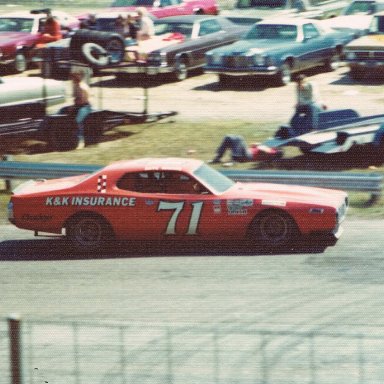 Dave Marcis in the K&K Dodge