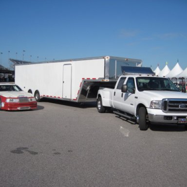 MARION COX CAR AT DARLINGTON