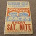 stock car poster Bowman Gray