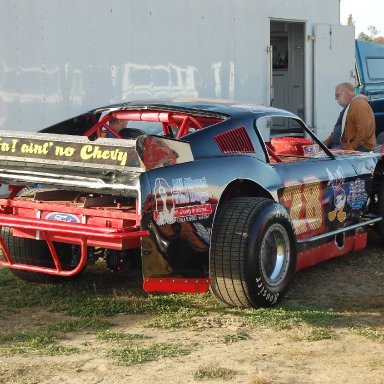 Vintage cars, Delaware International Speedway, Oct. 2012