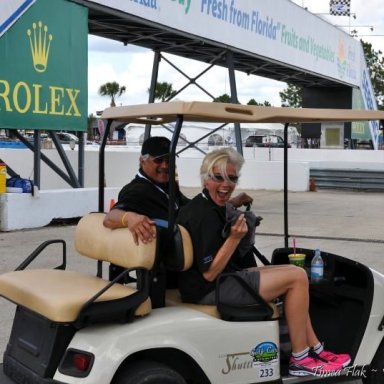 Mike & Ellie at Sebring