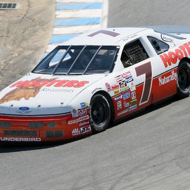 Rolex 2012 - Kulwicki TBird in the Corkscrew