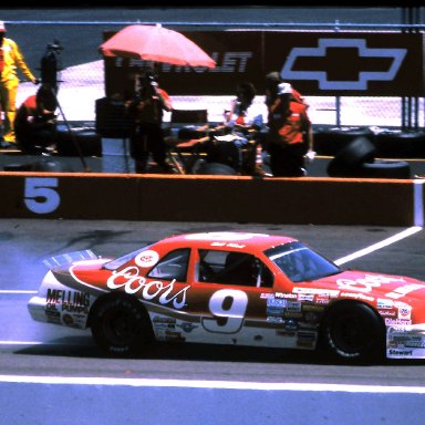 #9 Bill Elliott 1987 Miller American 400 @ Michigan..