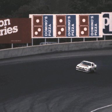 #3 Dale Earnhart, #27 Rusty Wallace, #21 Kyle Petty #43 Richard Petty 1987 Miller American 400 @ Michiga