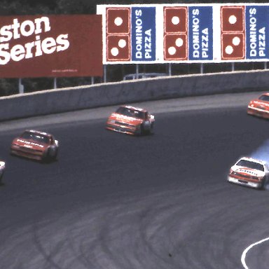 #11 Terry Labonte, #25 Tim Richmond #7 Alan Kulwicki, #22 Bobby Allison, #9 Bill Elliott #43 Richard Petty 1987 Miller American 400 @ Michiga