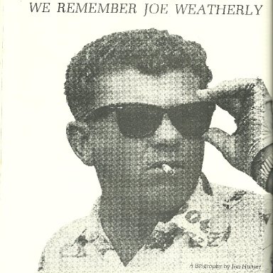 Joe Weatherly