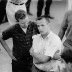 Woody Corbett, Slick Gibbons and Bobby Wilson attend drivers meeting at Sumter Speedway in the '60's.