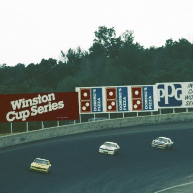 #3 Dale Earnhardt #28 Davey Allison #21 Kyle Petty 1987 @  Miller American 400