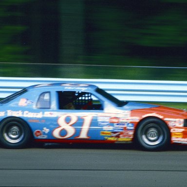 #81 Chet Fillip 1986 The Budweiser at the Glen @ Watkins Glen International