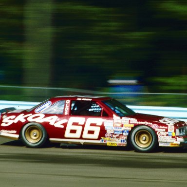 #66 Phil Parsons 1986 The Budweiser at the Glen @ Watkins Glen International