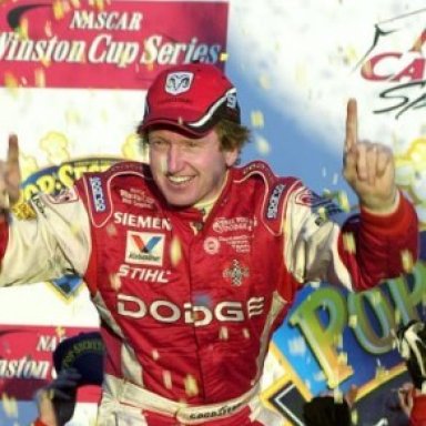 BILL ELLIOTT WINNING AT THE ROCK