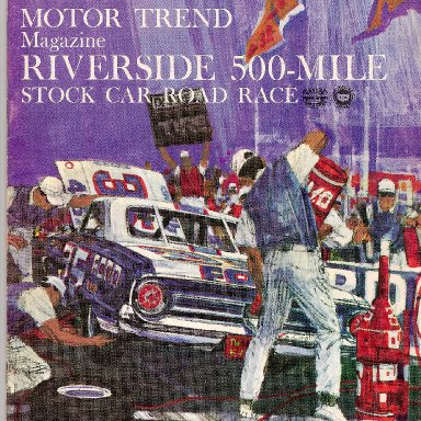 1964 RIVERSIDE 500 PROGRAM