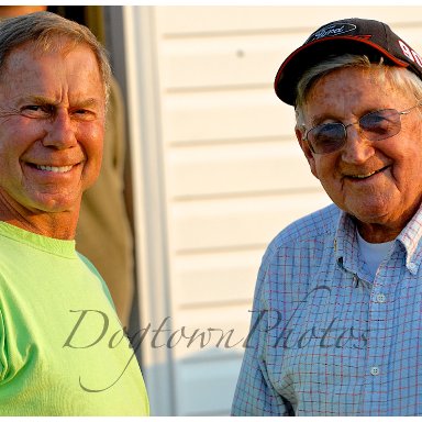 Junie Donleavy and my oldest brother, David.