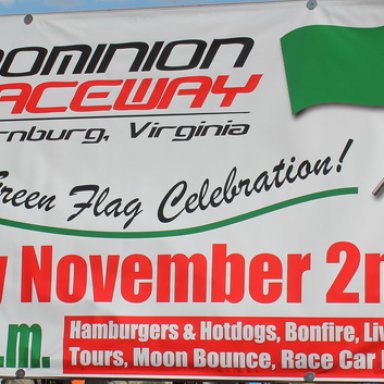 Dominion Raceway Signage
