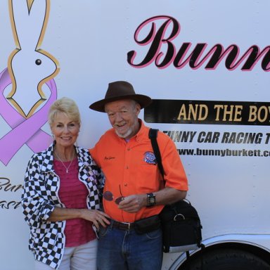 Bunny Burkett and Ray Lamm