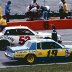 #19 Dick May #52 Jimmy Means 1981 Champion Spark Plug 400 @ Michigan International Speedway