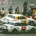 #98 Johnny Rutherford #52 Jimmy Means 1981 Champion Spark Plug 400 @ Michigan International Speedway..