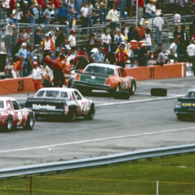 #66 Lake Speed #3 Dale Earnhardt 1981 Champion Spark Plug 400 @ Michigan International Speedway.....