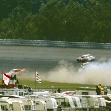 #66 Lake Speed #5 Joe Millikan 1981 Champion Spark Plug 400 @ Michigan International Speedway