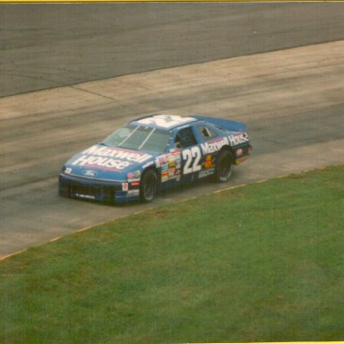 Goody's 500 Happy Hour Practice, Martinsville Speedway, Saturday, 9-26-92