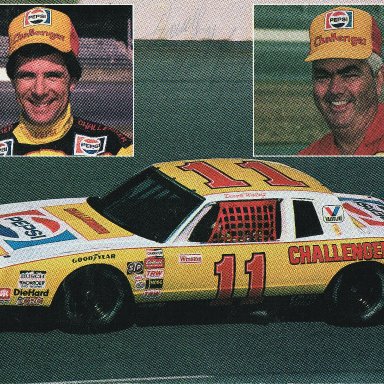 Darrell Waltrip and Junior Johnson (1983)