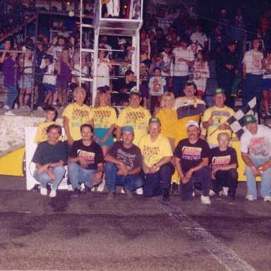 Feature Win (#252), Sunoco 100 Lap, Shadybowl Speedway, Aug 27, 1994