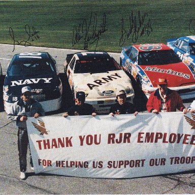 Armed Forces Cars - 1991 Daytona 500