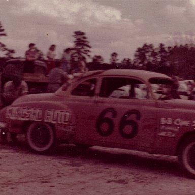 Charles ( Charlie ) Renshaw #66 Speedway Park Jax, Fla   abt 1957