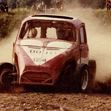 Charles ( Chuck ) Renshaw Jr  # 124 VW racer in W. Germany 1977