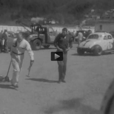 Starkey Speedway pits 1963