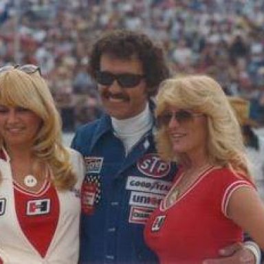 Ms. Vaughn and Richard Petty