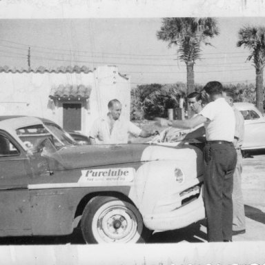 lee petty + lloyd moore 1952 daytona