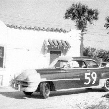 1952 daytona Lloyd Moore car